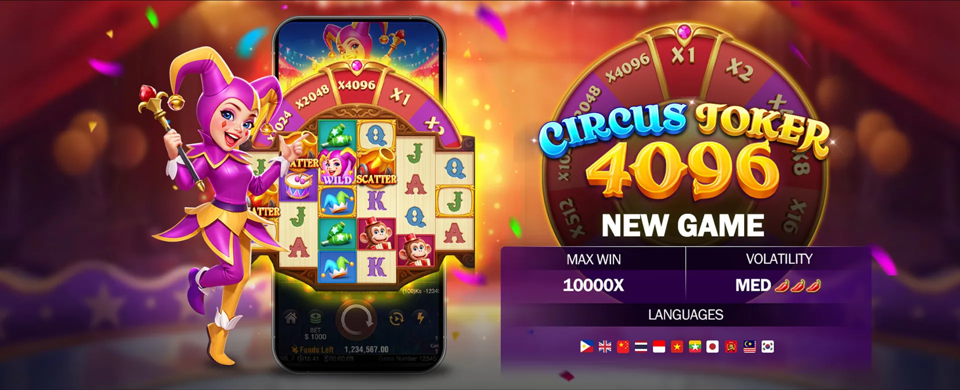 okplay customer support representative with a friendly smile and headset, ready to assist players in a modern, gold-themed online casino environment in the Philippines